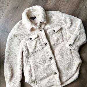 Love Tree Cream Teddy Jacket